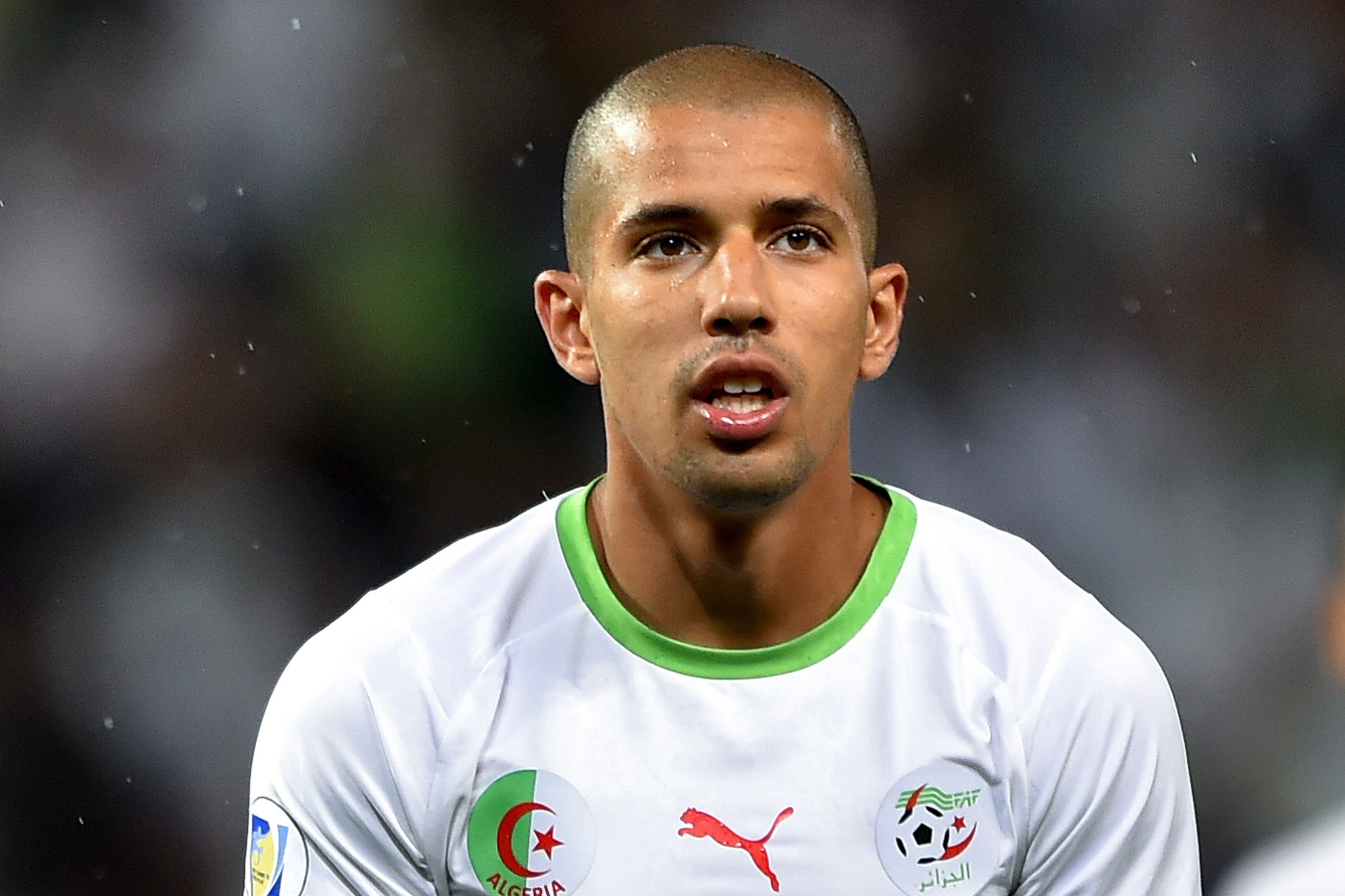 C’est la 2e sortie médiatique de Feghouli après le départ de Rajevac. D. R.